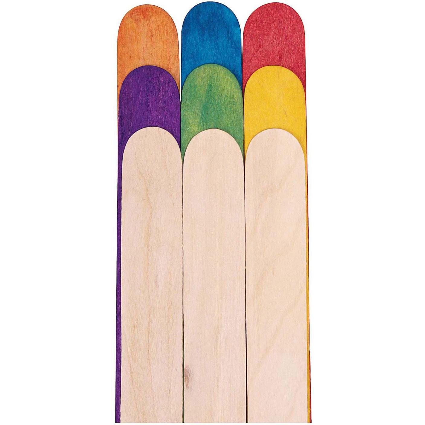 Colorations - Holz-Bastelstäbchen, 500 Stk.