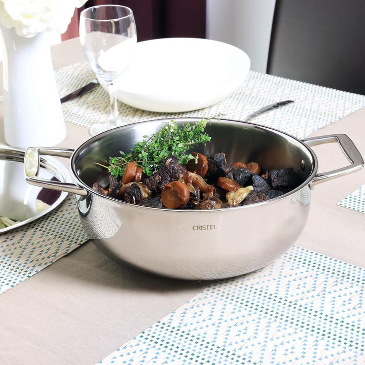 Produktbild Cristel Kochtopf Castel'Pro 16 cm (16 cm, Kochtopf, Edelstahl)