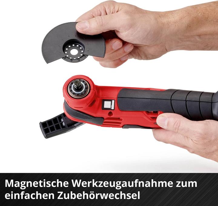 Produktbild Einhell Akku-Multifunktionswerkzeug VARRITO 18 Li Kit (1x 4,0 Ah)