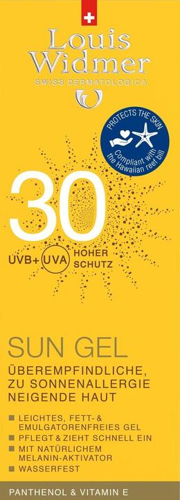Immagine prodotto Louis Widmer Gel solare profumato (Gel solare, SPF 30, 100 ml, 142 g)
