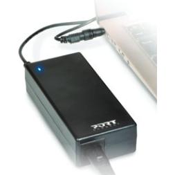 Port Designs Stromversorgung 65 W - Typ C - Eu (65 W), Notebook Netzteil, Schwarz