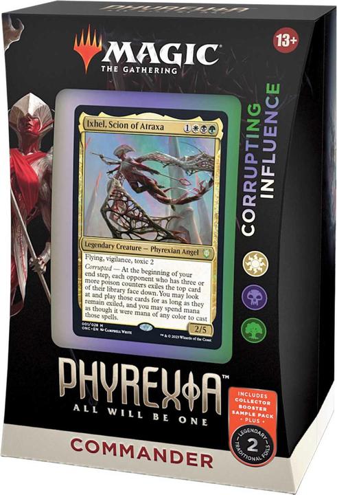 Actual product image Magic the Gathering MTG - Phyrexia : All Will Be One - Commander Decks (English, Commander)