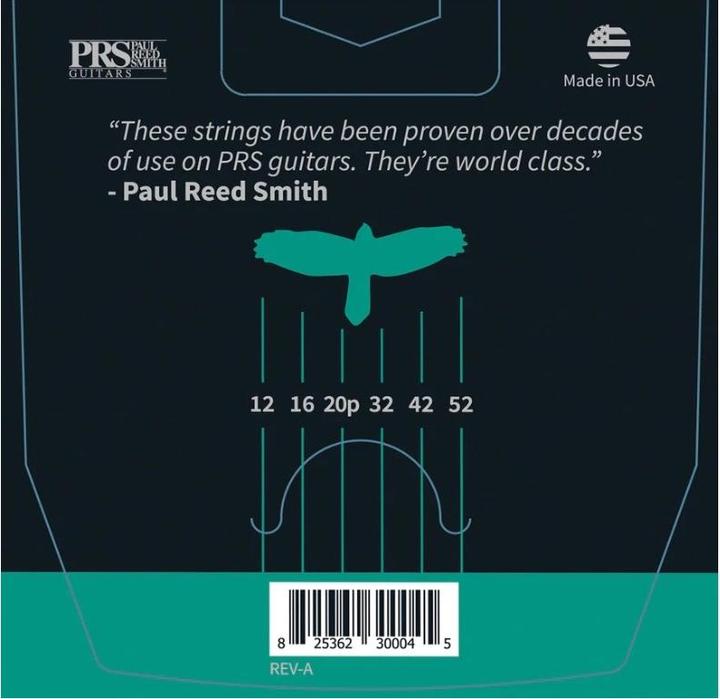 Actual product image PRS E-strings 12-52 (12 x, Electric guitar, 0.05")