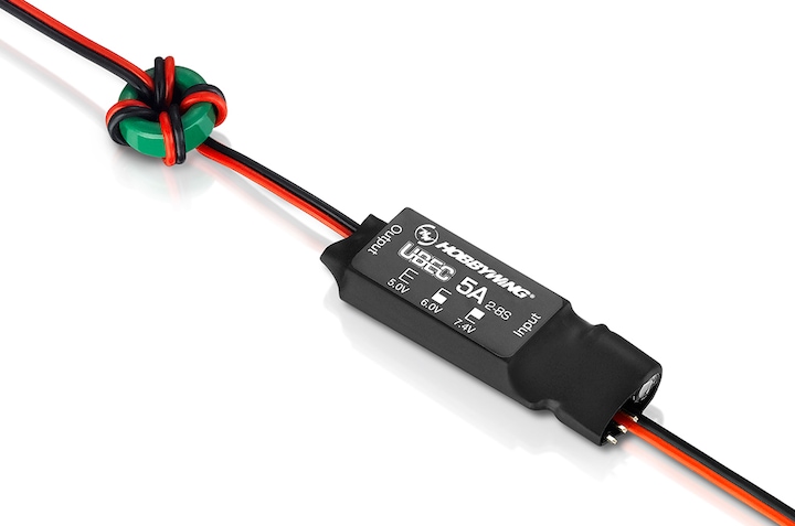 Actual product image Hobbywing Voltage regulator UBEC V2-Air 5A 2-8S