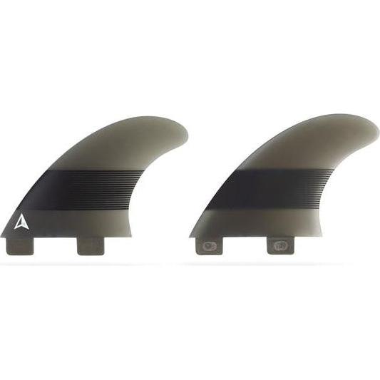Roam Sidebite Fin Set Medium two tab Smoke (32302806)