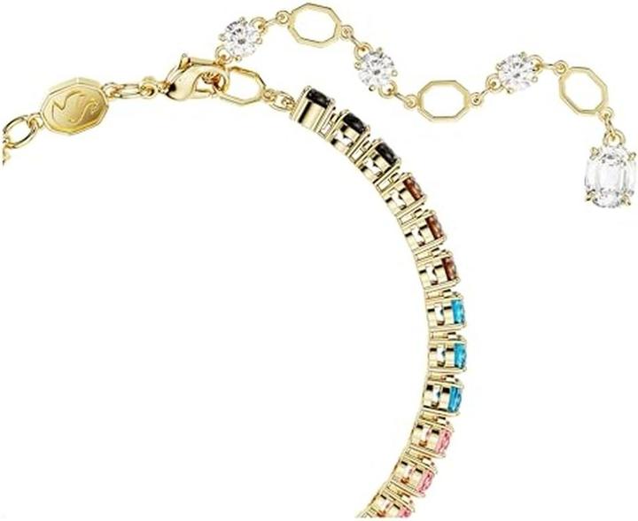 Image du produit Swarovski Matrix bracelet Round cut Multicolor Gold coloured top layer Gold Zirconia Multicolor Cubic Zirconia