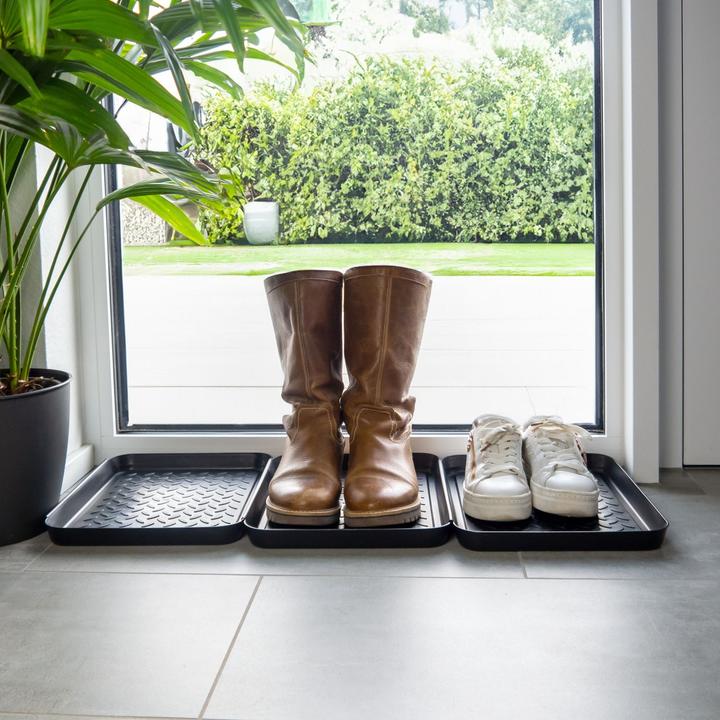 Actual product image Intirilife Shoe drip tray Shelf with raised edge (35 x 27.5 x 4.5 cm)