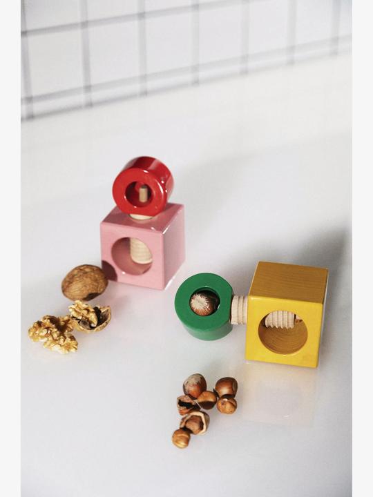 Image du produit Alessi Casse-noix Twergi en bois de hêtre