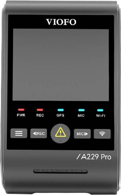 Image du produit Viofo A229 Pro 2CH - 4K dual dashcam - Inclusief gratis cpl Filter - 2023 model (Microphone intégré, 4K)