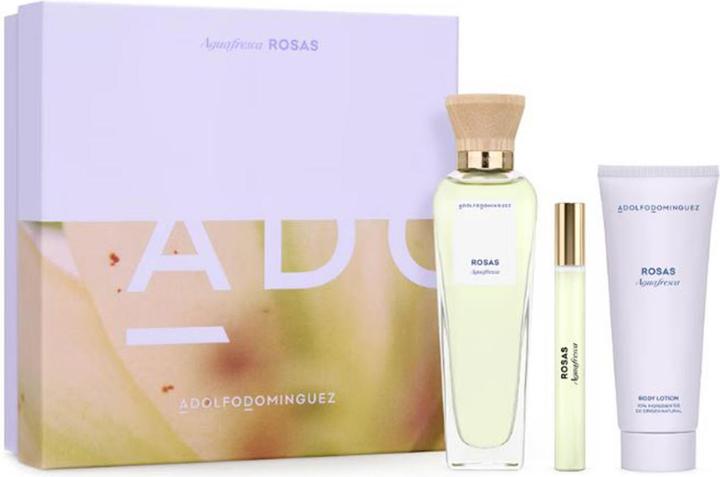 Produktbild Adolfo Dominguez A.D. AGUA ROSAS EDT SPRAY 120 ML SETS (Parfum Set)