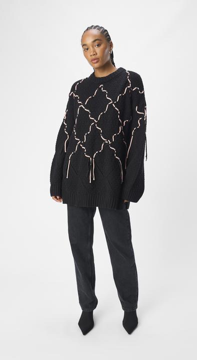 Produktbild Object Longline Strickpullover (XS)
