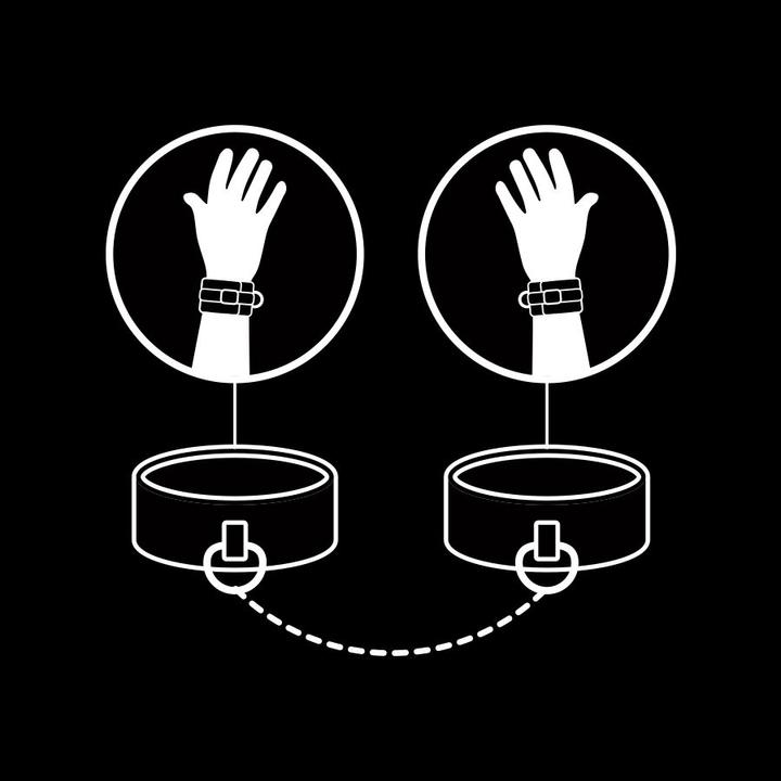 Produktbild Fetish submissive Esposas Cuero Vegano Con Forro De Nopreno