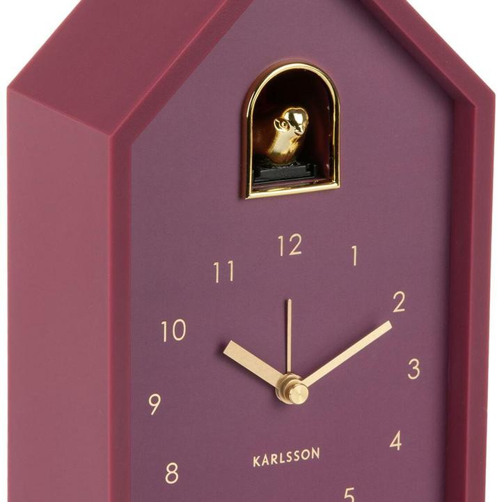 Actual product image Karlsson Alarm Clock Modern Cuckoo Oro