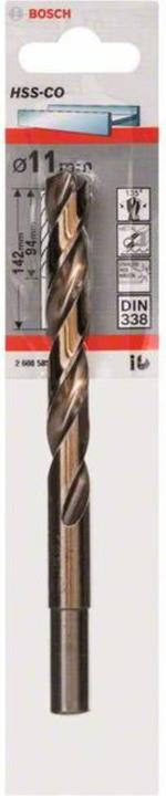 Actual product image Bosch Professional Zubehör Metal drill HSS-Co 11,0x94x142mm (11 mm)