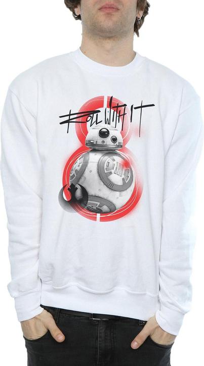 Immagine prodotto Star Wars The Last Jedi BB-8 Roll With It Felpa Uomo (3XL)