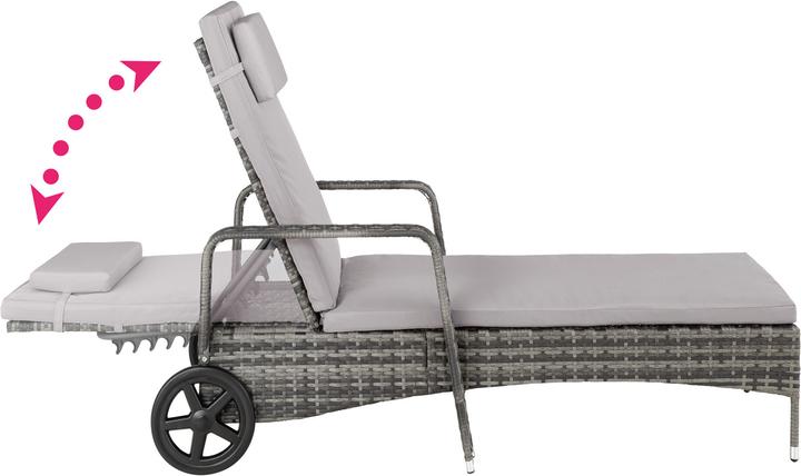 Image du produit tectake Sonnenliege (200 cm)