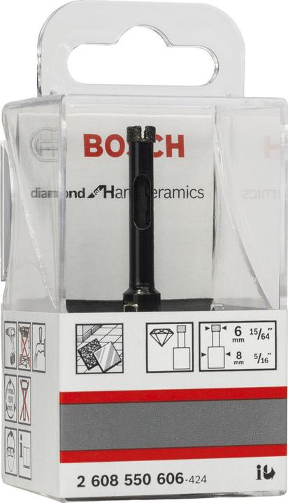 Actual product image Bosch Professional Zubehör Wet drill 6 mm Accessories 26 (6 mm)
