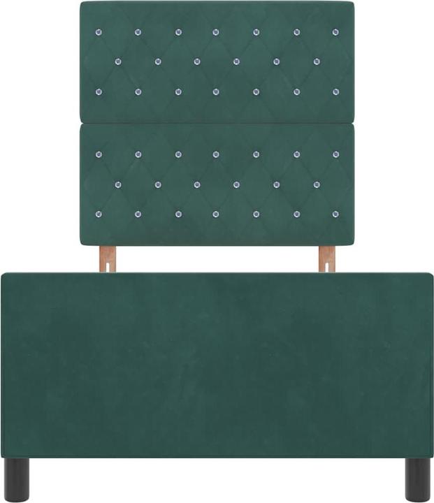 Actual product image vidaXL Modernes Bett (100 x 200 cm)