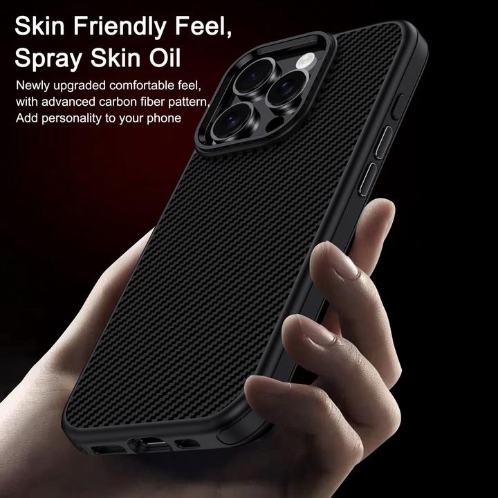 Actual product image iPaky Carbon fibre case (Apple iPhone 16 Pro)
