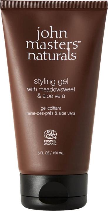 John Masters Organics Gel per lo styling con olmaria e aloe vera (Gel per capelli, 150 ml)