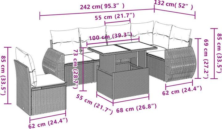 Produktbild vidaXL Remy