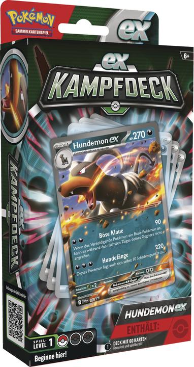Produktbild Pokémon Kampfdeck Hundemon ex (Deutsch, Deck)