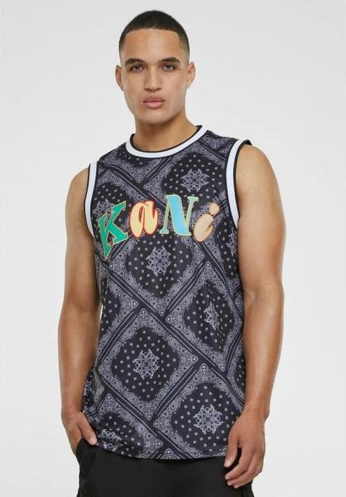 Produktbild Karl Kani KU232-014-2 KK Woven Signature Paisley Basketball Tank - 110759 (S)