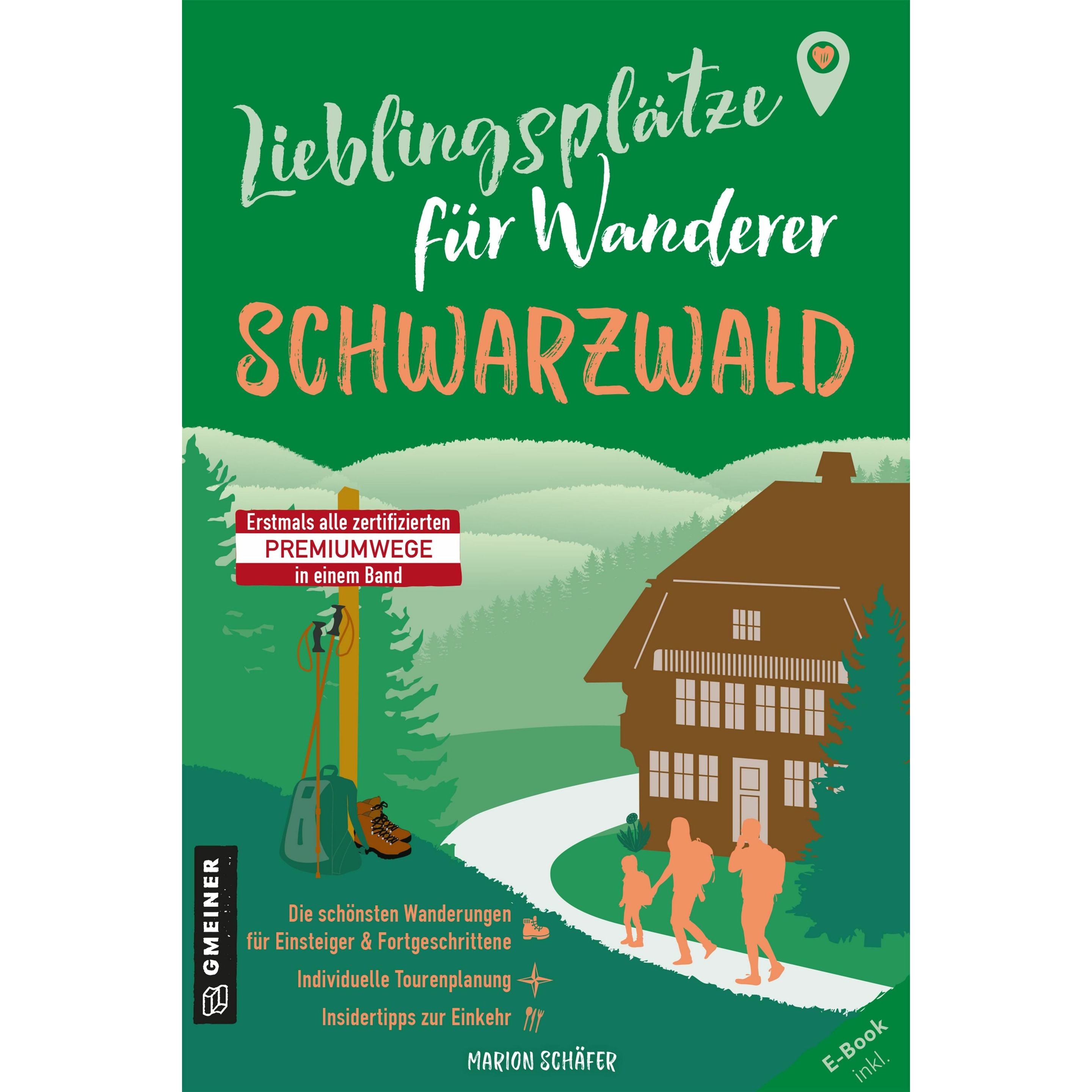 Schäfer:Lieblingsplätze für Wanderer -, Ratgeber von Marion Schäfer