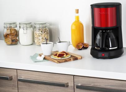 Actual product image Moulinex Subito FG370D11 Red/Black - Koffiezetapparaat