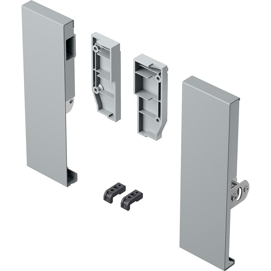 Hettich, Möbelausstattung, Verbinder für Front ArciTech, silber (1 Stk.)
