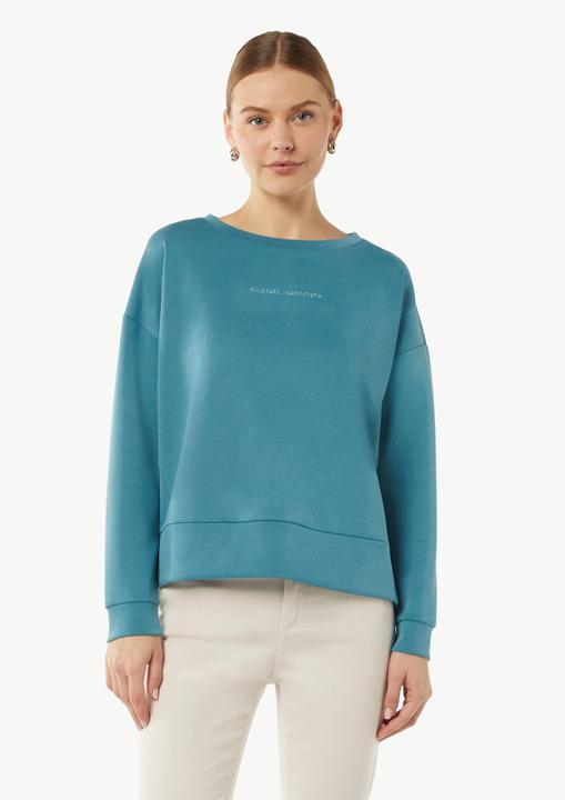 Image du produit Comma Sweatshirt Sweatshirt mit Schmucksteinen (36)