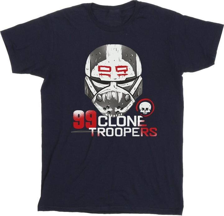 Immagine prodotto Star Wars The Bad Batch 99 Clone Troopers Maglietta Ragazzi (152, 158)