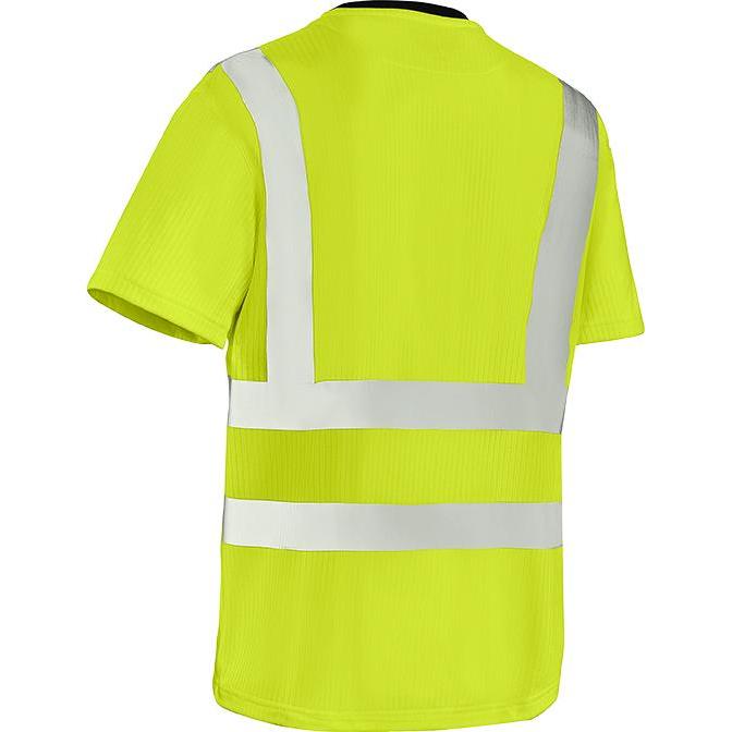 Thumbnail - Texxor, Arbeitsjacke, unisex Warnschutz Shirt HOOGE gelb Grösse L (L)