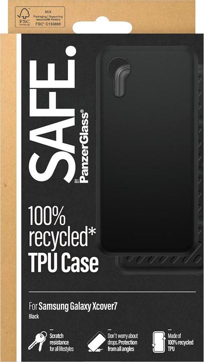Produktbild PanzerGlass SAFE. by TPU Case Samsung Galaxy xCover 7 - black (Samsung Galaxy Xcover 7)