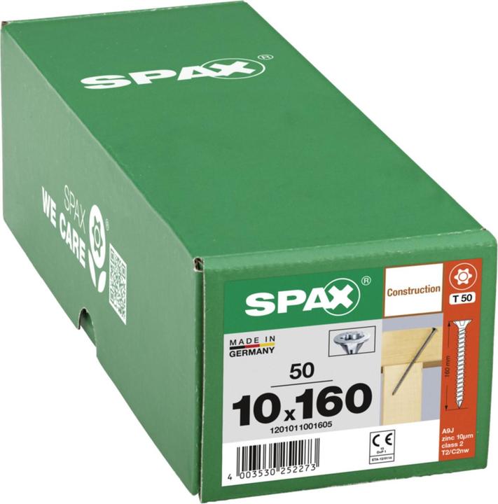 Actual product image Spax Senkmultikopf T-Star Plus T 50 Vollgewinde Cut-Spitze Wirox (50 Screws per piece)