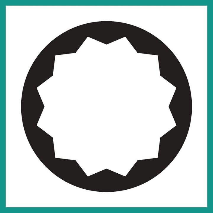 Actual product image Neriox Bi-hexagon bit 1/2" (22 mm)