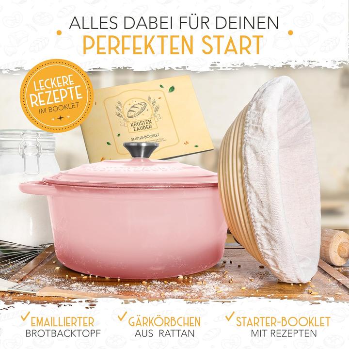 Produktbild Krustenzauber Brotbacktopf mit Gärkorb