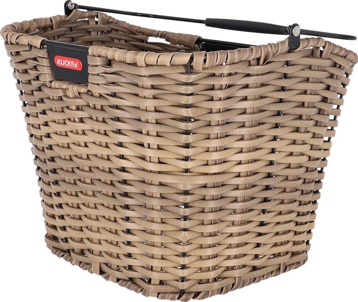 Actual product image KlickFix Velo basket Structura reed Brown (16 l)