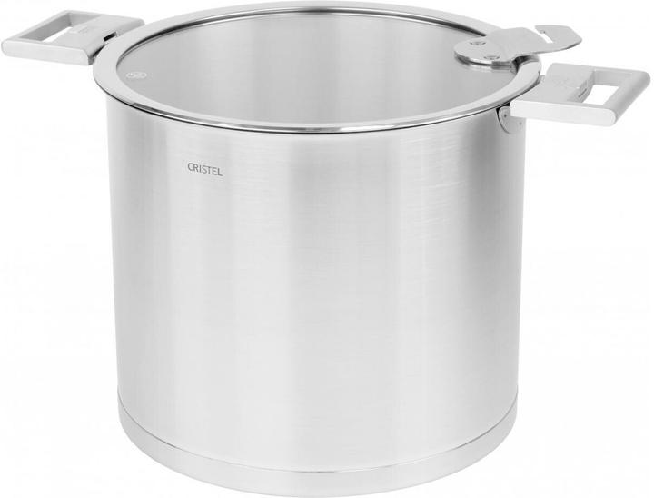 Actual product image Cristel Strate Amovible vegetable pot Ø24cm (24 cm, Pot, Aluminium, Stainless steel)
