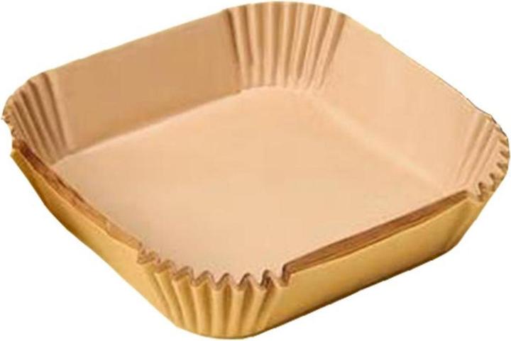 Produktbild Klausberg Ölbeständige Backpapier-Einlagen für Heissluftfritteusen, 200 Stück, 16x16 cm