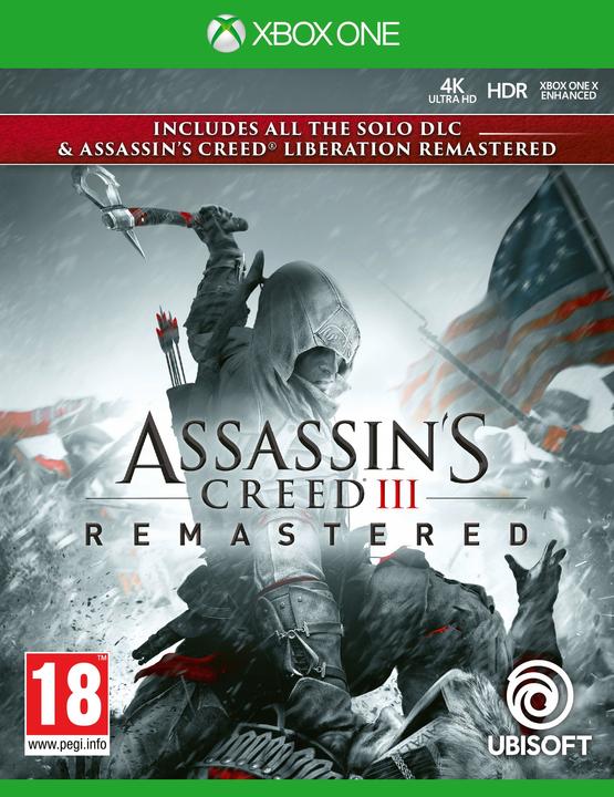 Image du produit Ubisoft Assassin's Creed III (3) + Liberation HD Remaster (Xbox One S, DE)