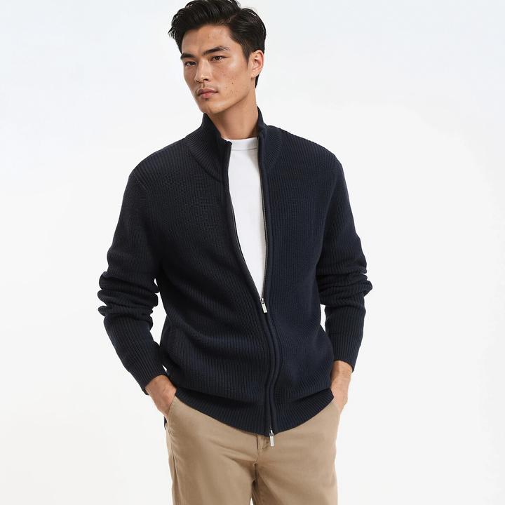 Produktbild La Redoute Collections Strickjacke aus Bio-Baumwolle (M)