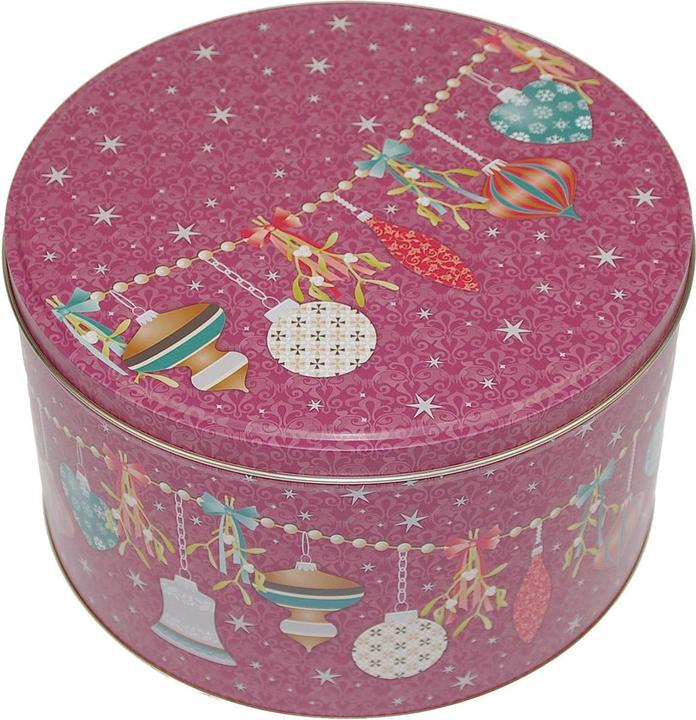 Actual product image Gawol GAW Xmas Ornaments biscuit tin Ø25 (9.19 l)