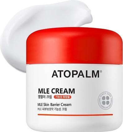 Actual product image Atopalm MLE Cream 65ml for Sensitive Skin 48 Hrs Long Hydration Strengthening Skin Barrier Redness Eczema Ce (Suntan cream, 65 ml)
