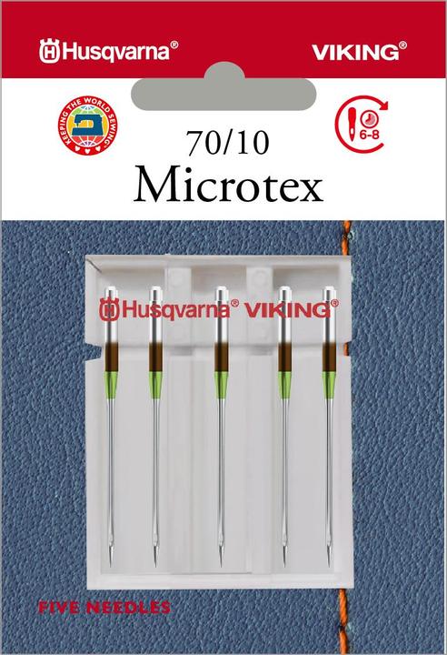 Husqvarna Microtexnadel 70/10, 5 Nadeln