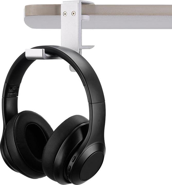 Image du produit Neomounts Headsethalterung silber universal/Klemmenbefestigung