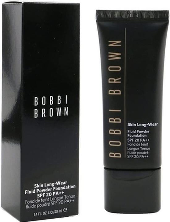 Actual product image Bobbi Brown Skin Long Wear Powder Foundation Sun Protection Factor 20 Ivory (Ivory)