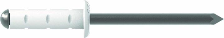 Produktbild Gesipa 216720703 Polygrip reinweiss Blindniet 4,8 x 17 Aluminium/RVS 500 Stück