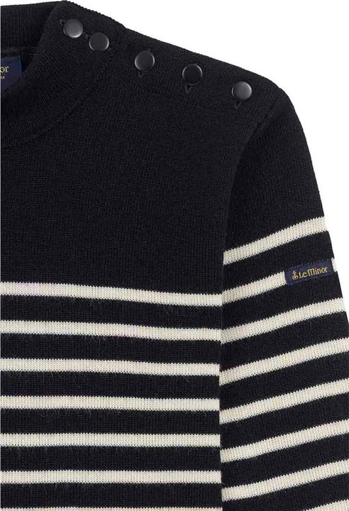 Actual product image Le Minor marinière round-neck jumper (XL)
