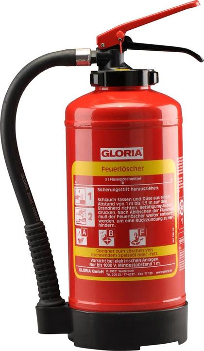 Magni 3 litre FA 3 EASY fluorine-free rechargeable grease fire extinguisher (A, F)